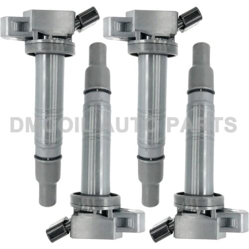 4 PCS IGNITION COIL FOR TOYOTA AVENSIS CAMRY COROLLA HILUX III LAND CRUISER LEXUS IS 1.5L 2.0L 2.4L 90919-02248 90919-02260