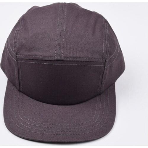 Five Petal Cap Flat Edge Hip Hop Solid Color Baseball Cap Fashion Shading Soft Top Adjustable Summer Men Snapback Dad Hat