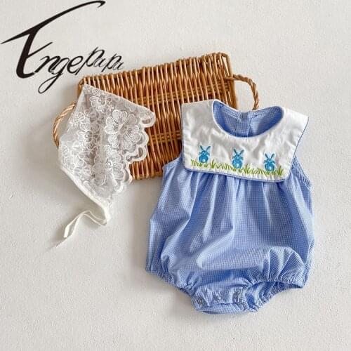 Engepapa Baby Girls Rompers Summer Sleeveless Baby Clothes Cute Infants Girls Clothing