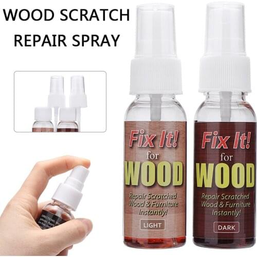 2 Pcs Instant Wood Scratch Remover Repair Fix Paint for Wooden Floor Furniture Cabinets Doors Frames
