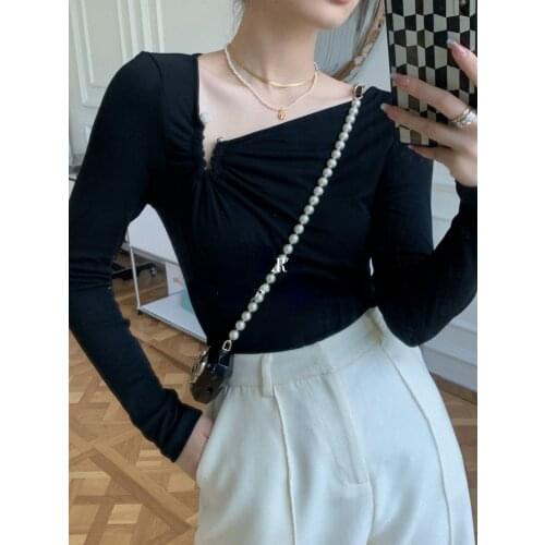 Miss Tough Black And White Blouses