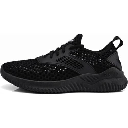 Summer 2020 New Breathable Mesh Mens Shoes Fashion Trend White Shoes Mens Outdoor Sports Hollow Mesh Shoes