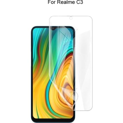 For Realme C3 Full Cover Soft Hydrogel Film Screen Protector