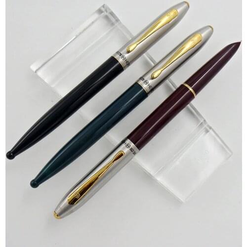 Free Shipping Eternal Classic Hero 328 fountain pen 3 color can choose 0.5mm Pen nip student pen best gift worth collecting