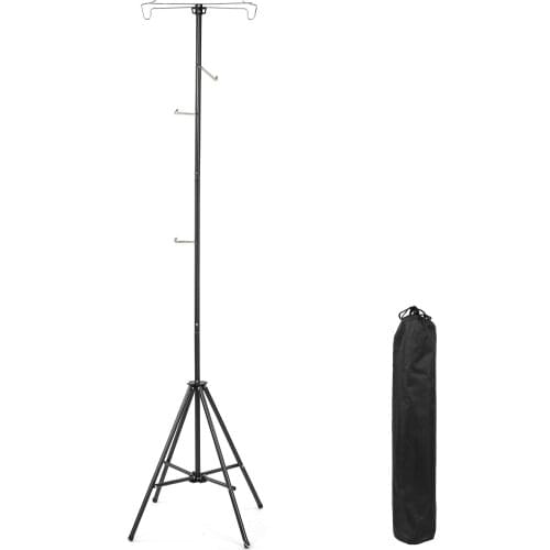 Lixada Detachable Lantern Stand Lamp Tripod Camping Lamp Bracket Lamp Holder Portable Camping Accessory Lamp Holder