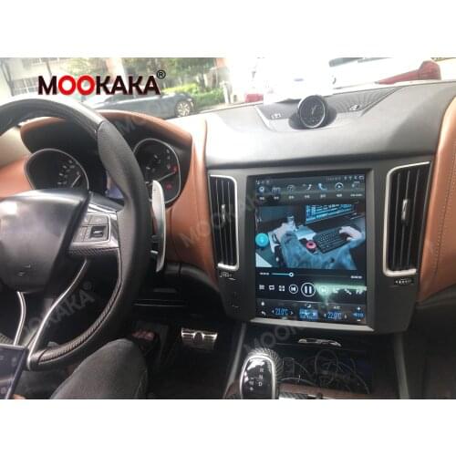 Tesla For Maserati Levante SUV 2012-2020 Android Multimedia Player Car GPS Navigation Head Unit Tape Recorder Auto Stereo Radio