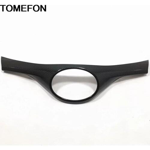 TOMEFON For Toyota C-HR CHR 2016 2017 2018 Front Upper Grill Centre Logo Decoration Moulding Cover Trim Exterior Accessories ABS
