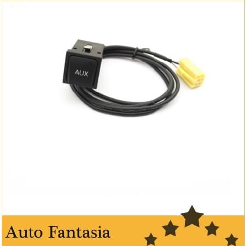 AUX Switch & Wiring for Volkswagen Golf MK5 -free shipping