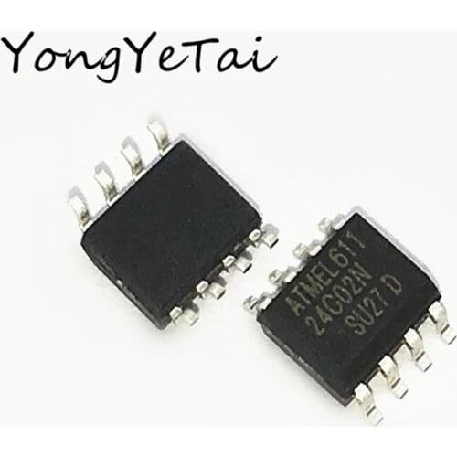 AT24C02 AT24C02BN-SH-T AT24C02N SMD SOP8 Standard