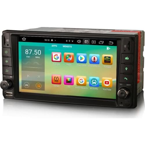 7" Android 10.0 OS Car Multimedia GPS Radio System Player for Toyota 4Runner 2002-2009 & Avanza 2003-2010 & Fortuner 2005-2011