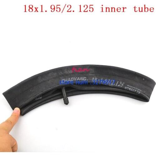 Free shipping high quality 18x1.95 / 2.125 inner tube with a Straight Valve many gas electric scooters
