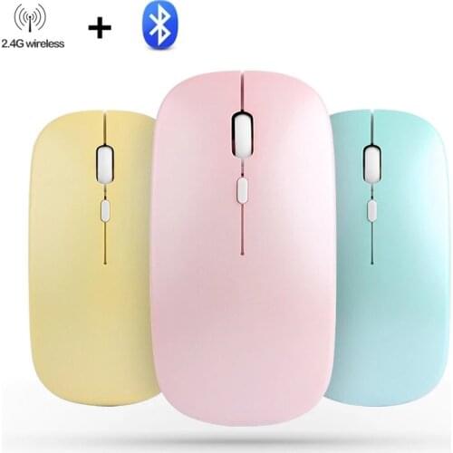 For iPad Mouse Rechargeable Bluetooth Mouse For iPad Pro 11 12.9 2018 2020 6th 7th 8th generation Air 2 3 4 mini 5 Tablet Mouse