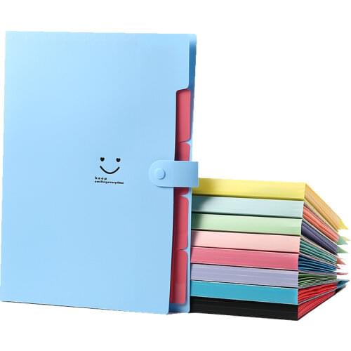 1 Pcs A4 Folder Creative Stationery Cute Candy color School Business Office Stationery supplies Folder Information Booklet