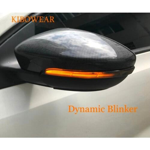 Pair LED Dynamic Turn Signal Light for Volkswagen Jetta MK6 Euro GLi Passat CC B7 Beetle Scirocco Mirror 2013 2014 2015 2016