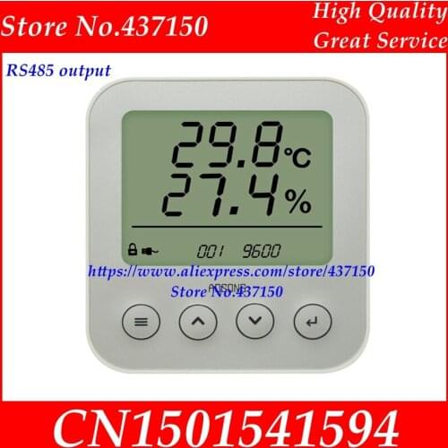 RS485 type Wall type Digital Temperature and humidity transmitter sensor output 485 LCD display