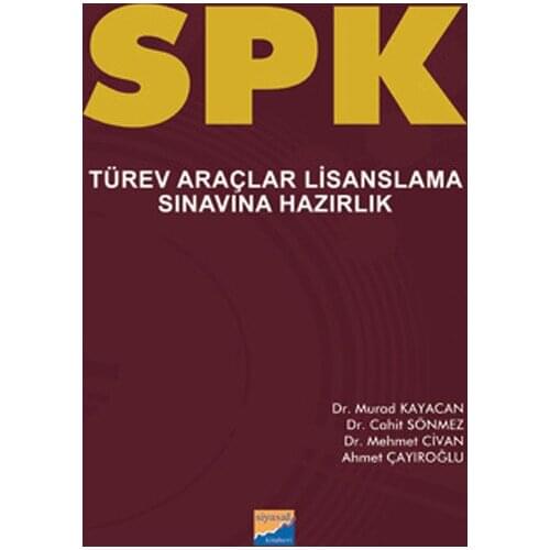 SPK Derivatives Licensing Exam Prep Does Not Cait, Murad Kayacan Political Bookstore (TURKISH)