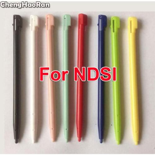 ChengHaoRan 10pcs Black/White/Red/Green Plastic Touch Screen Stylus Pen For Nintendo DSI For NDSI Touch Screen Pen