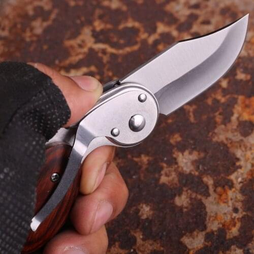 Outdoor Pocket Folding Knife Multi-function Survival Knife Self-defense Tactical EDC Knife Survival Tool