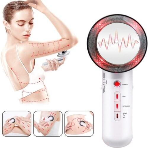 Ultrasonic Cavitation EMS Body Slimming Massager Lipo Fat Burner Device Galvanic Infrared Weight Loss Facial Lift RF Therapy SPA