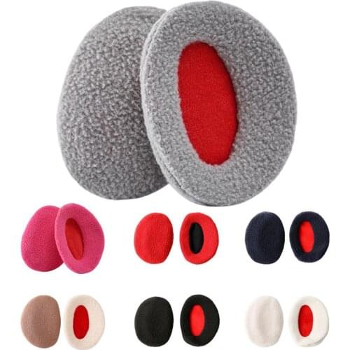 1 Pair Portable Ear Muffs Polar Fleece Ear Warmer Earbags Muffs Women Man Winter Bandless Earbags Ear Warmers Earmuffs Ear Cover