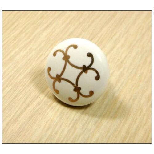 UNILOCKS Furniture Accessories Ceramic Kitchen Cabinet And Furniture Door Knobs(Diameter:30mm/38mm)