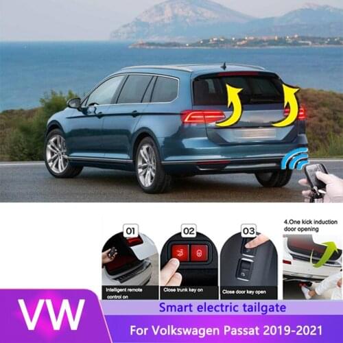 Car Electric Tailgate For Volkswagen Passat 2019-2021 Intelligent Tail Box Door Power Operated Decoration Open Refitted Upgrade