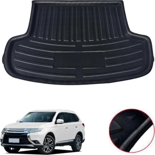 For Mitsubishi Outlander 5 Seats 2013-2017 Car Trunk Mat Cargo Boot Liner Mat Car Accessories