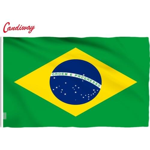 Brazil Flag Polyester Flag Banner for Festival Home Decoration Super-Poly indoor Outdoor Brazilian flag NN010