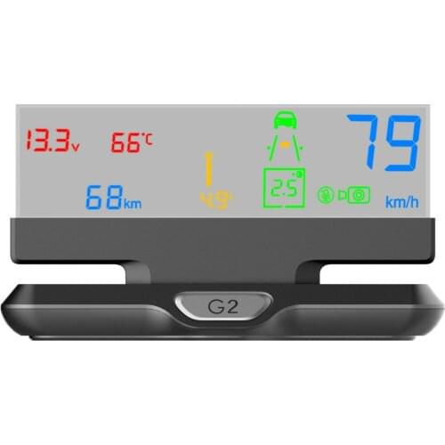 2019 Hot sale Kingauto smart car 4.1 inch mini screen HUD hud display Speed, fuel consumption, TPMS and so on color head up