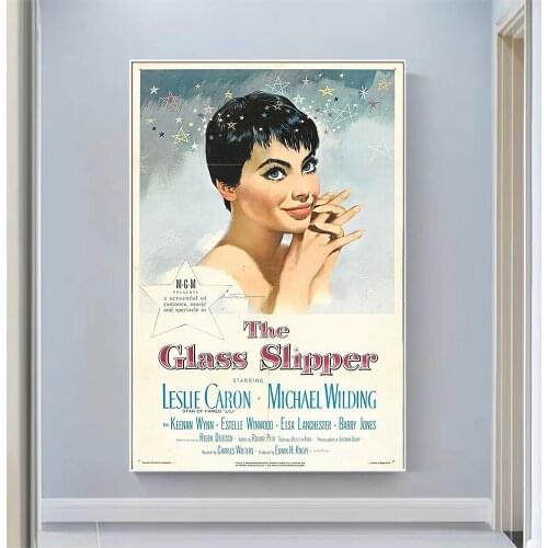 CP1310 The Glass Slipper Class Classic Hot Movie Print Silk Fabric Poster Indoor Wall Art Decor Gift