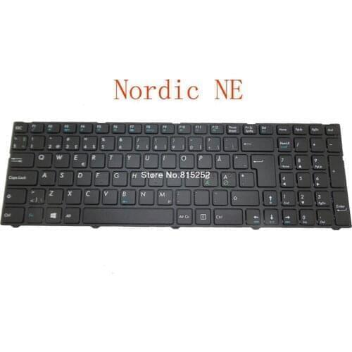 Laptop Keyboard For Medion AKOYA P7641 MD60014 MD60091 MD60093 MD60130 MD60266 MD60396 MD99552 MD99627 MD99793 MD99856 Nordic NE