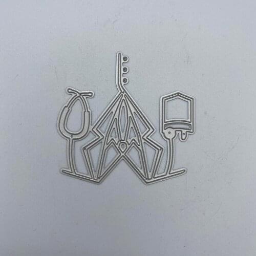 Metal Cutting Dies Doctors stethoscope Stencils For DIY Scrapbooking Decorative Embossing Handcraft Die Cutting Template