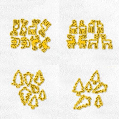 New Various christmas tree deer metal Cutting Dies Stencils DIY Scrapbooking Paper/photo Cards Embossing Dies