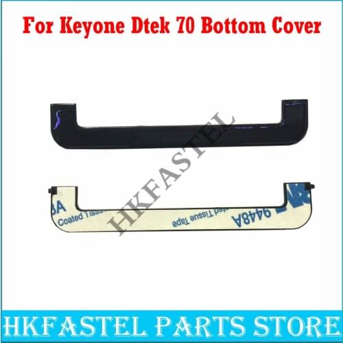 HKFASTEL For BlackBerry keyone Dtek70 Original Mobile Phone Bottom Housing Down U Cover Repair Replacement Case Freeshipping