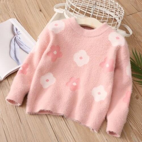 2020 Autumn Winter Kids Sweater Children New Year Clothing Boys Girls Cotton Pullover Baby Costumes SD9