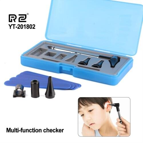 RZ Otoscope Ophthalmoscope Stomatoscop Set Health Care Ear Eye Throat Medical Equipments Diagnostic Penlight Otoscope Kits