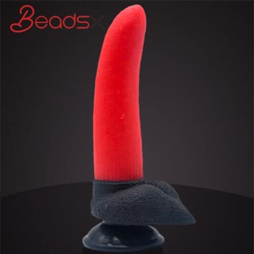 Silicone Anal Plug 20cm Long Simulation Kangaroo Dildo Adult Sex Toys For Women massage clitoris Masturbate Suction Cup Dildo