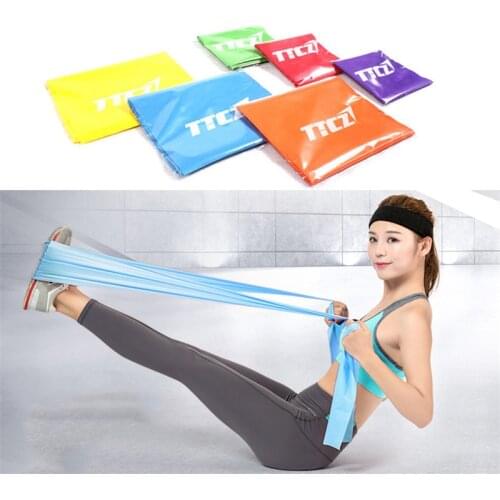 TTCZ Gym Fitness Equipment Strength Training Latex Elastic Resistance Bands Pull Rope Crossfit Yoga Rubber Loops Sport Pilates