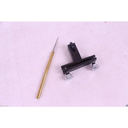 Yinfente Violin Tools Violin/Viola Bridge Hold Machine Violin Bridge Knife Luthier Tool Steel Blade Cut Violin Bridge