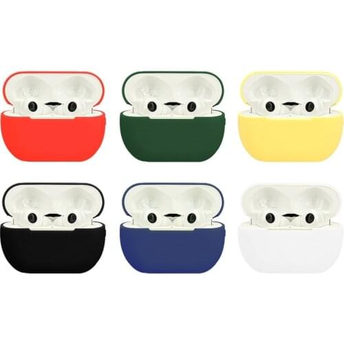 G32B Vertical Standing Washable Dust-proof Protective Cover Silicone Case for Hua-wei Freebuds Pro TWS Wireless Earphone