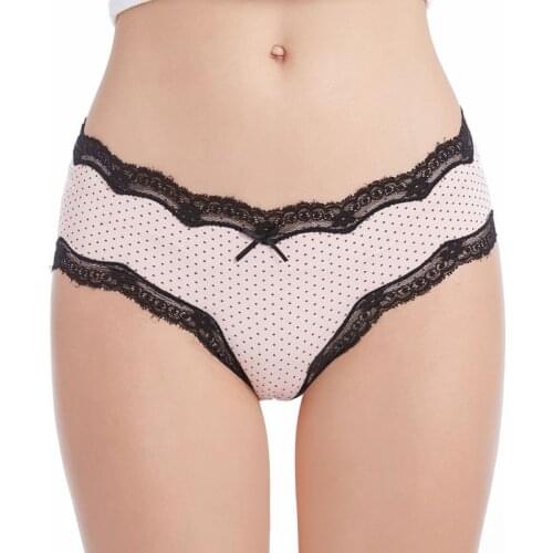 Cotton Panties Women Comfortable Underwears Sexy Low-Rise Underpants Sexy Lace Panties For Women Seamless Breathable Briefs