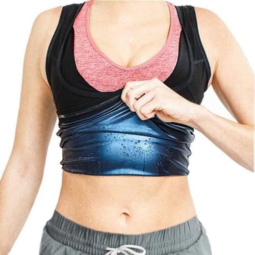 Women Body Shaper Slimming Vest Sweat Sauna Tank Tops for Weight Loss Fitness Shapewear Workout Suits Waist Trainer Tummy Corset