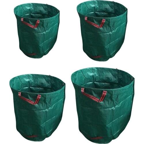 16-80 gallon Large Capacity Garden Waste Bag Yard Fallen Leaves Collection Storage Bags Plant Clippings Bag