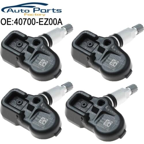 4PCS New Tire Pressure Monitoring Sensor For Nissan 433 MHz 40700-EZ00A 40700EZ00A TPMS Sensor PMV-CA14