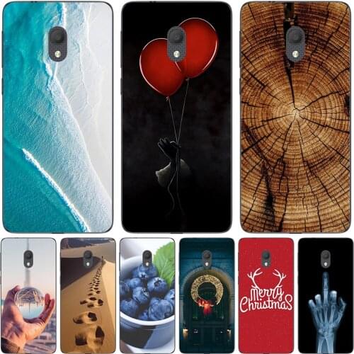 For Alcatel 1C 5009[DA] 2018 1C (2019) 5003D Cases Silicone Soft TPU Back Cover Protective Cute Fundas Luxury Coque Bags