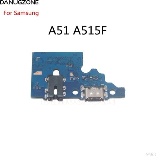 USB Charging Dock Port Socket Jack Plug Connector Charge Board Flex Cable For Samsung Galaxy A51 A515F