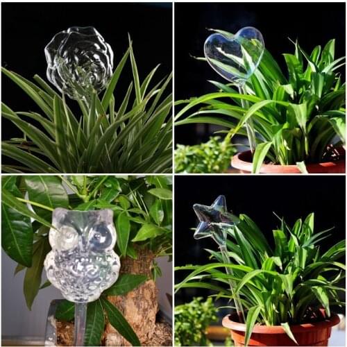 Rose Water Houseplant Plant Pot Bulb Little Owl Automatic Self Watering Device Gardening Tools And Equipment Plant Watering
