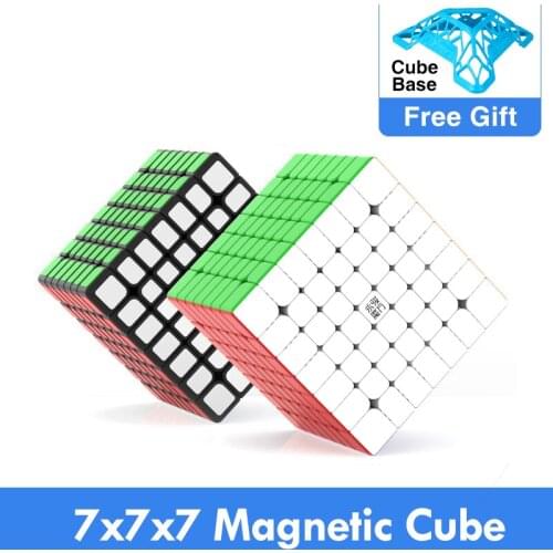 [JUDY] YJ Yufu V2M 7x7x7 Magic Magnetic Speed Cube,Professional,Anti-Stress Toys,Smooth,Childrens Puzzle,For the Game