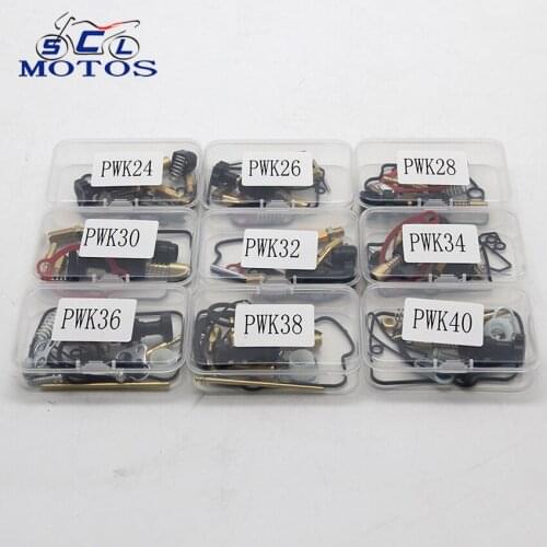 Sclmotos 24 26 28 30 32 34 36 38 40 MM PWK KEIHIN Motorcycle Carburetor Carburador Repair Kit Spare Jets Sets 1 Sets One Pack