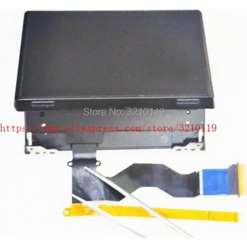 A set Touch LCD Display Screen assy with Shell and LCD Hinge cable repair parts for Olympus E-M10 II EM10 Mark II Camera